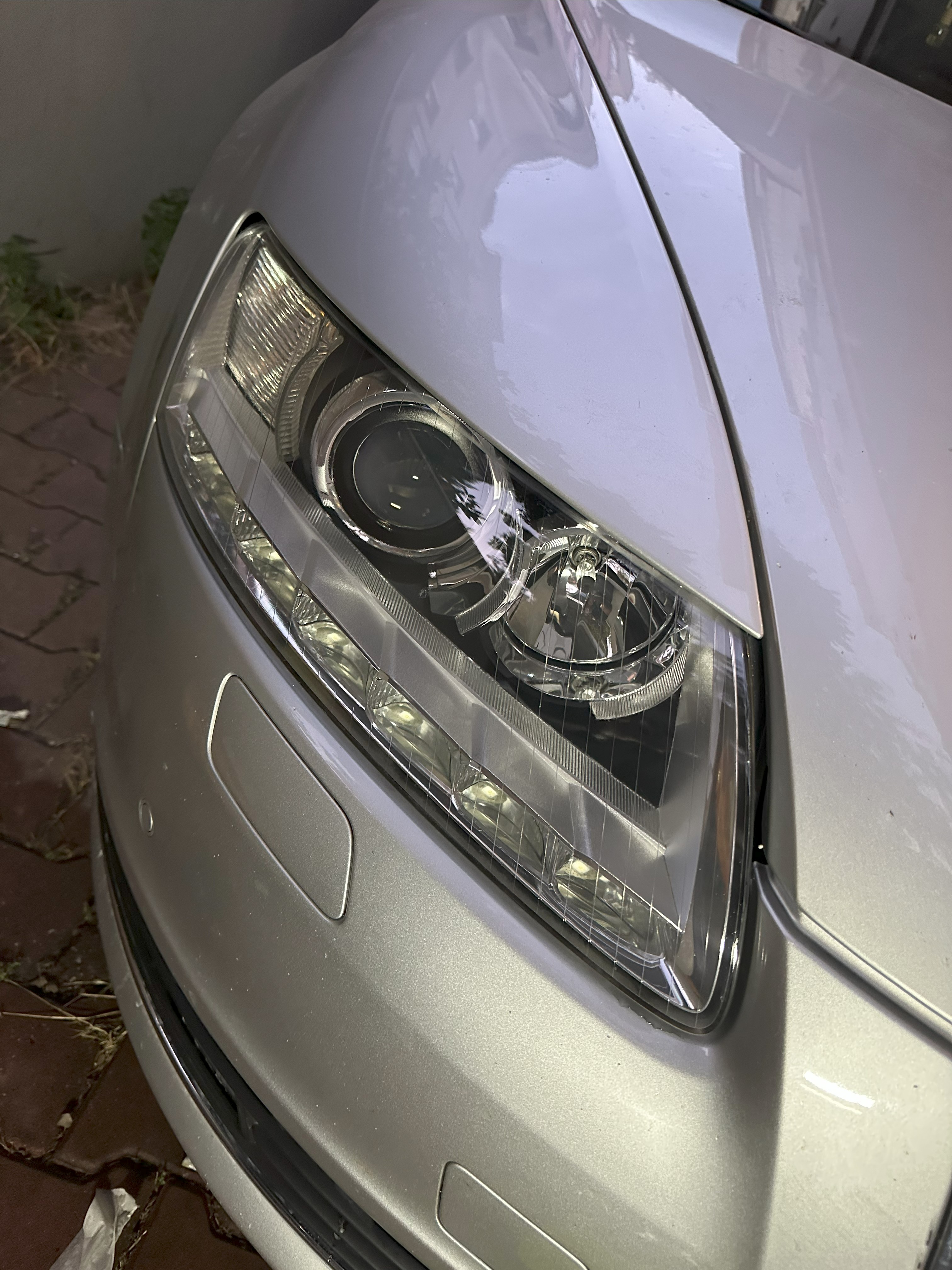 Audi A6 Far Restorasyonu sonrası